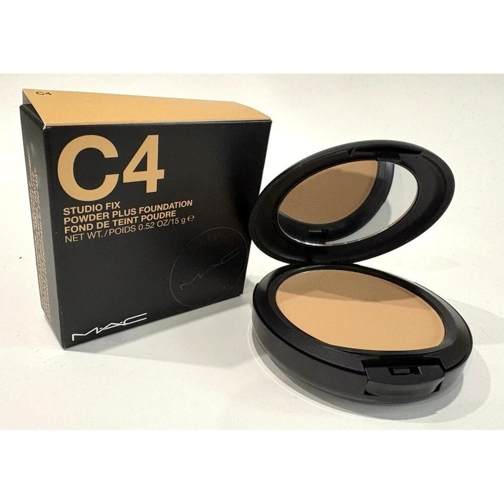 MAC Studio Fix Powder Plus Foundation C4 15g / 0.52oz Makeup Compact